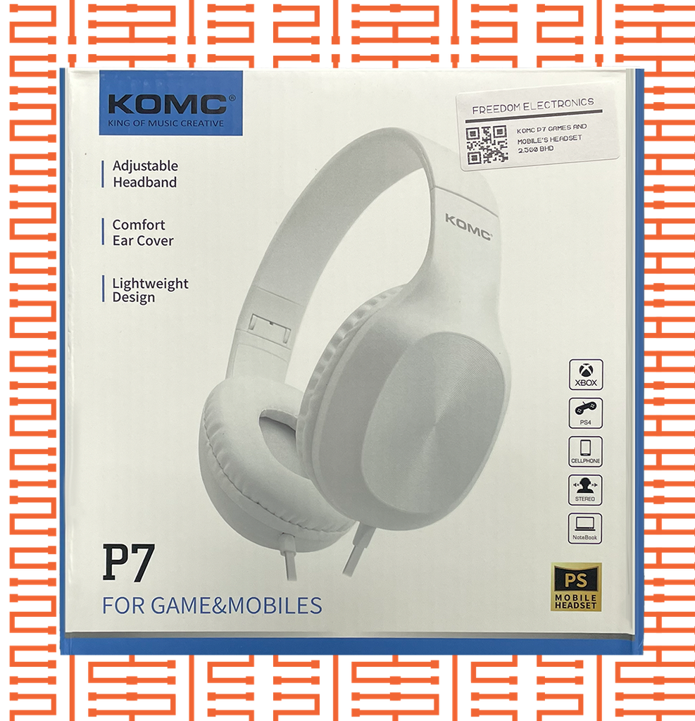 KOMC P7 GAMES AND MOBILE'S HEADSET