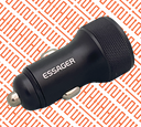 ESSAGER DOUAL PORT CAR CHARGER WITH LED DESIPLAY ES-CC21 45W