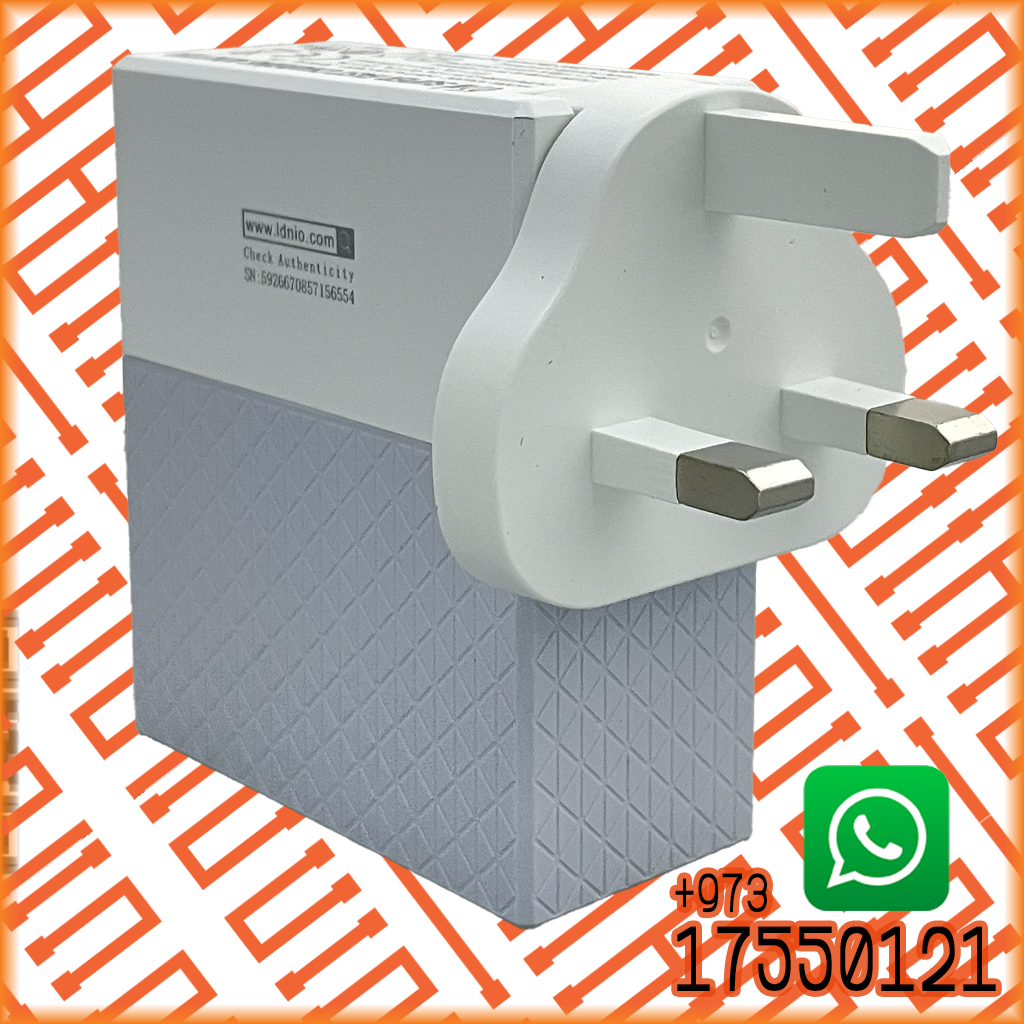 LDNIO A2620 65W PD DOUAL PORT CHARGER uk