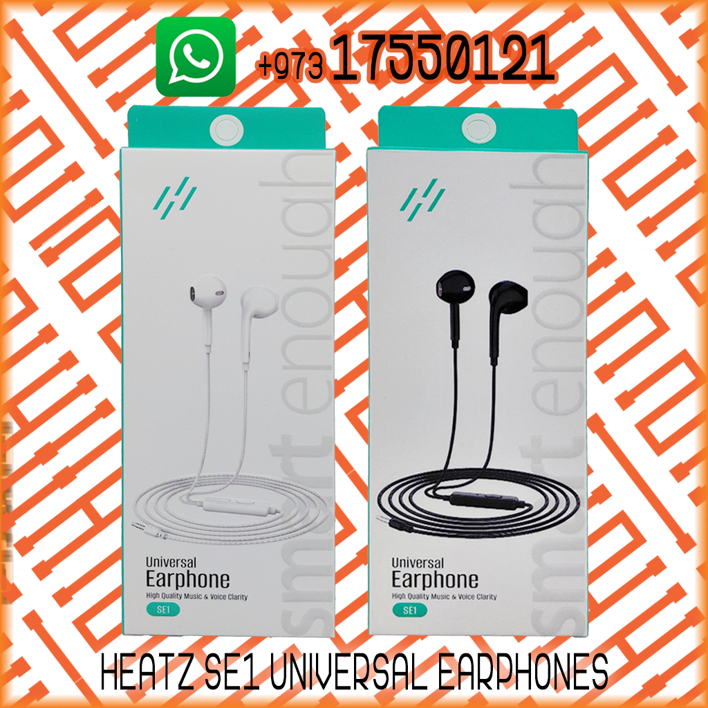 HEATZ SE1 UNINIVERSAL EARPHONE'S 