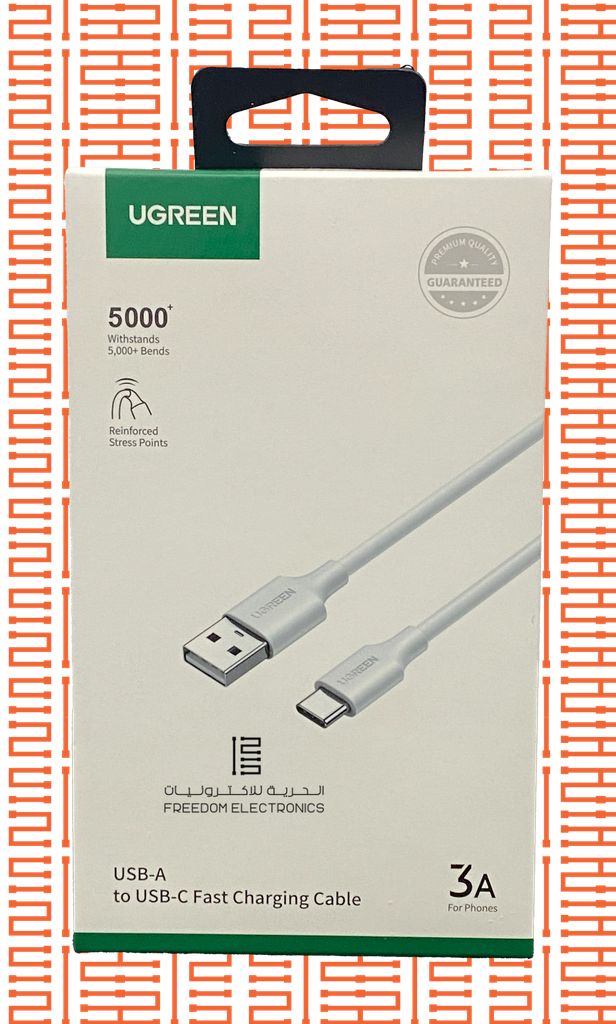 UGREEN USB TO TYPE C CABLE 3A