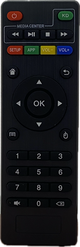 ANDROID BOX REMOTE STANDERD