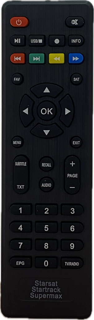 STARSAT 4040 REMOTE star-x super max