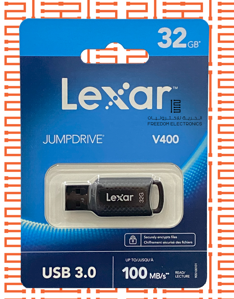 LEXAR V400 USB 2.0 32GB FLASH MEMORY