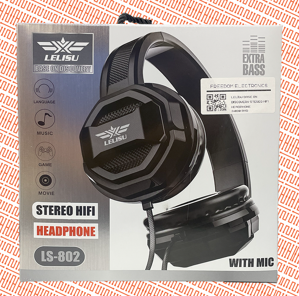 LELISU BASE ON DISCOVERY STEREO HIFI HEADPHONE