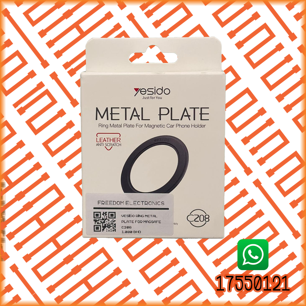 YESIDO RING METAL PLATE FOR MAGSAFE C208