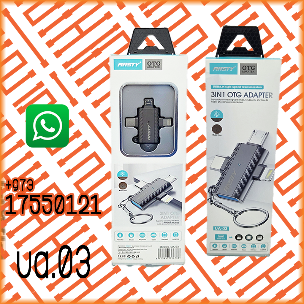 ANSTY 3 IN 1 OTG USB UA-03