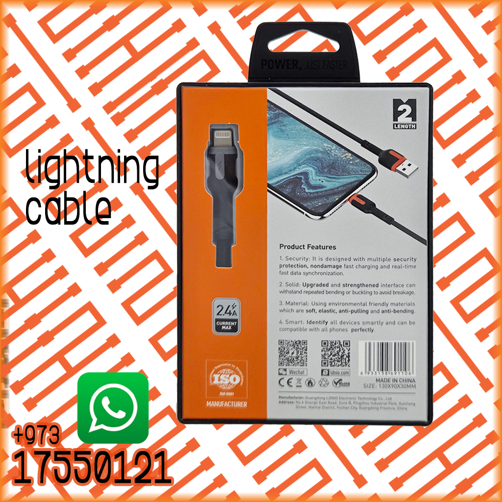 LDNIO LS532L 2M LIGHTNING CABLE