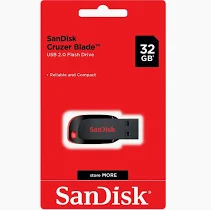 SANDISK 32GB FLASH MEMORY