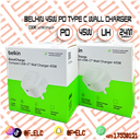 BELKIN BOOST CHARGE COMPACT USB-C WALL CHARGER 45W