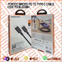PORODO 1.2m pd type-c cable 60w