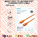 BWOO TYPE-C TO LIGHTNING FAST CHARGING & DATA CABLE